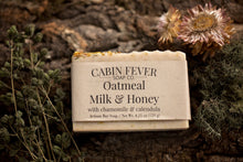 Load image into Gallery viewer, Oatmeal, Coconut Milk & Honey - Natural bar soap with no scent added for sensitive, dry, & irritated skin