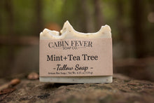 Load image into Gallery viewer, Mint + Tea Tree - Tallow Soap - Natural Soap with Essential Oils