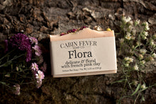 Load image into Gallery viewer, Flora - with Coconut Milk & Colloidal Oats - Natural bar soap with essential oils