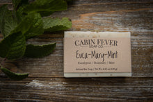 Load image into Gallery viewer, Euca-Mary-Mint  Natural bar soap with essential oils