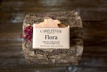Load image into Gallery viewer, Flora - with Coconut Milk &amp; Colloidal Oats - Natural bar soap with essential oils
