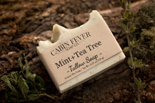 Load image into Gallery viewer, Mint + Tea Tree - Tallow Soap - Natural Soap with Essential Oils
