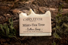 Load image into Gallery viewer, Mint + Tea Tree - Tallow Soap - Natural Soap with Essential Oils
