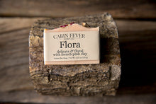Load image into Gallery viewer, Flora - with Coconut Milk &amp; Colloidal Oats - Natural bar soap with essential oils

