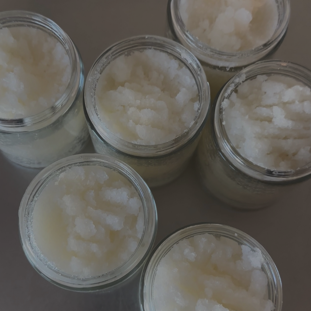 Sugar Scrubs - exfoliate & nourish dry, itchy skin.