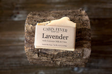 Load image into Gallery viewer, Lavender with Coconut Milk &amp; Colloidal Oats - Natural bar soap with essential oils
