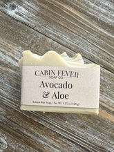 Load image into Gallery viewer, Avocado &amp; Aloe ~ natural bar soap with essential oils
