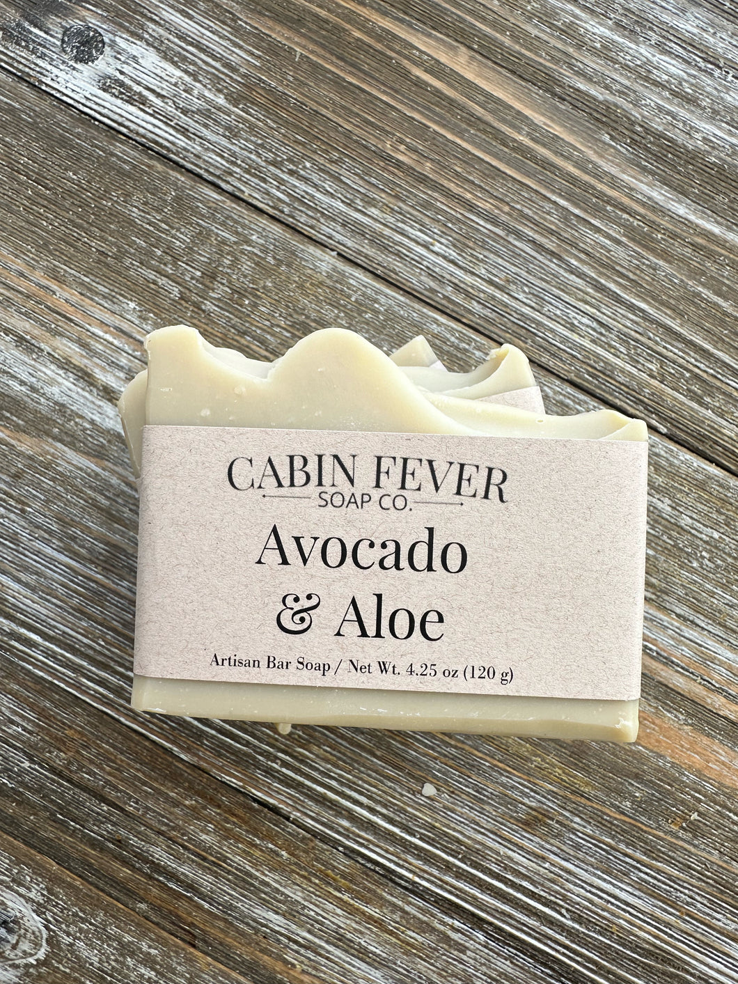 Avocado & Aloe ~ natural bar soap with essential oils