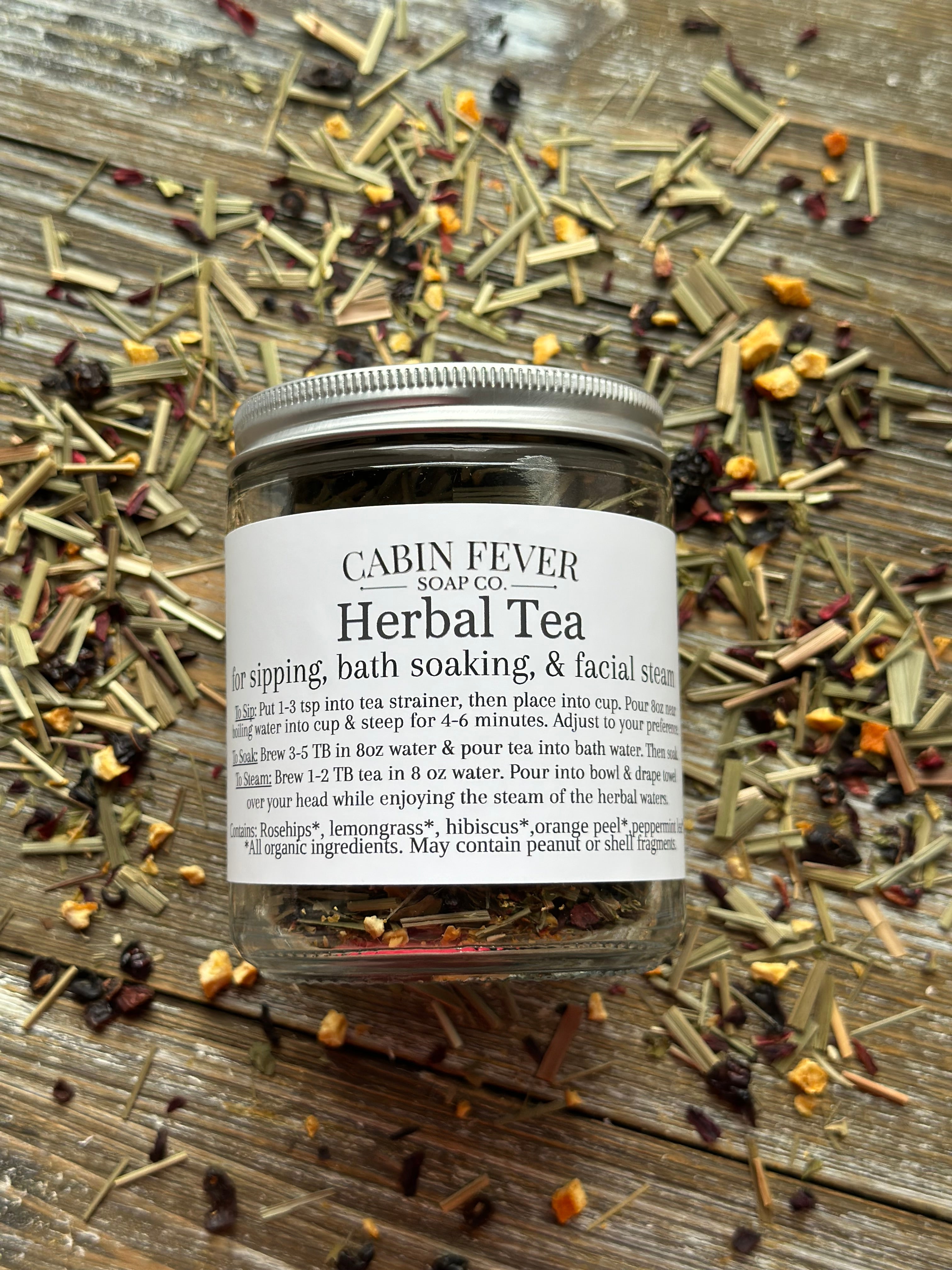 *Herbal Tea for Sipping, Bath Soaks, & Facial Steaming